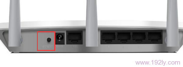 把迅捷（FAST）路由器恢复出厂设置