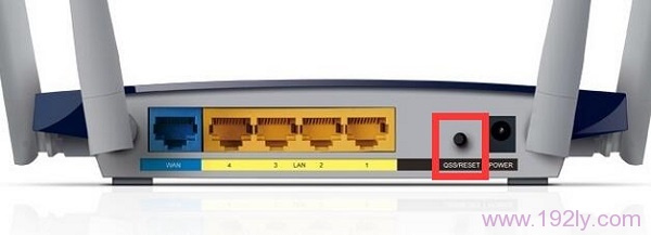 TL-WDR3320的复位按钮:OSS/RESET