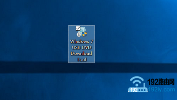 打开“Windows7-USB-DVD-Tool”软件