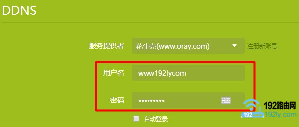路由器中设置动态DNS 5