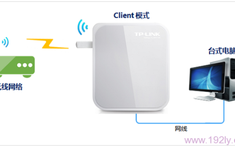 TP-Link TL-WR710N V2路由器"Client:客户端模式"设置