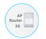 把TL-WR820N的模式开关拨动到：Router