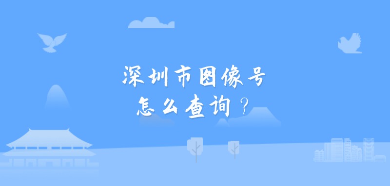 深圳市图像号怎么查询？